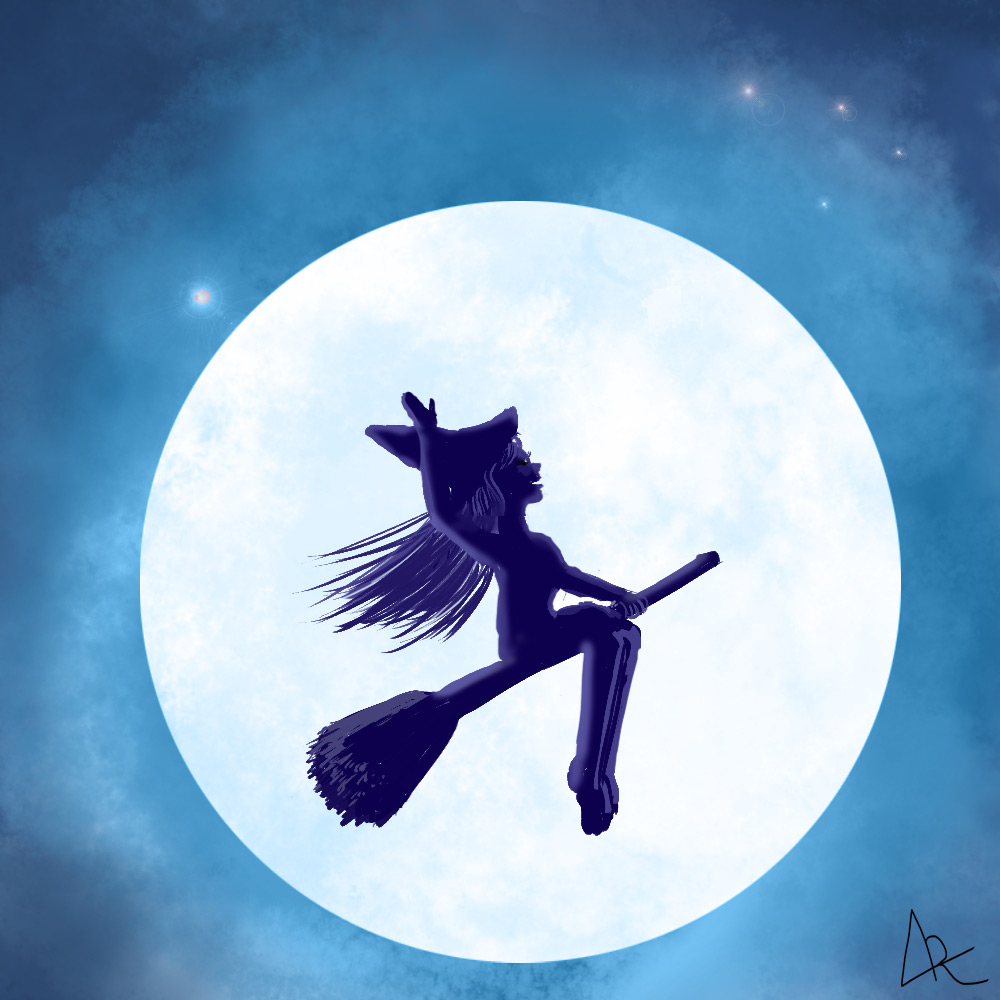 samhain sorciere lune