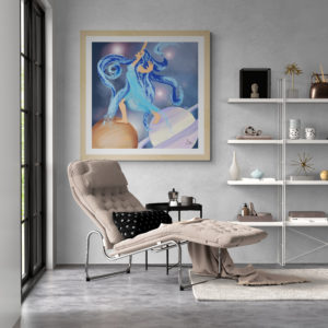 Zodiaque balance archétype signe digital art illustration astrologie astrocoaching connaissance de soi beauté