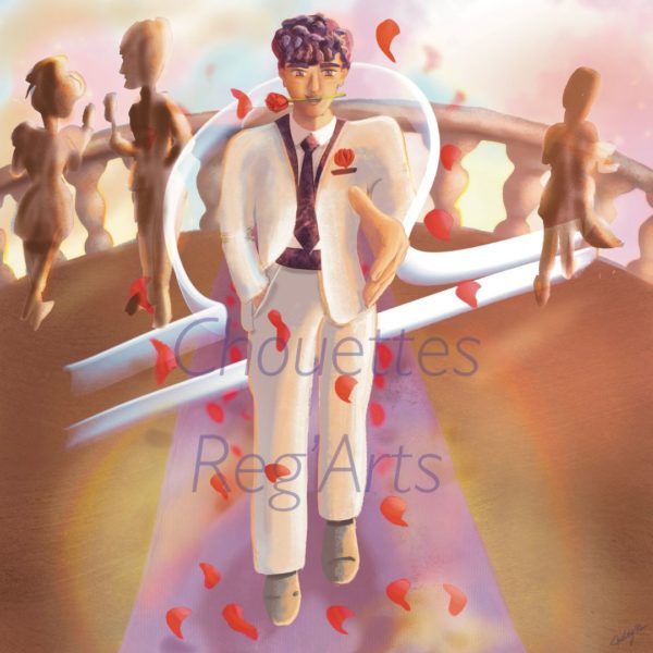 Zodiaque balance archétype signe digital art illustration astrologie astrocoaching connaissance de soi beauté équilibre