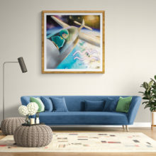 Zodiaque verseau exposition dessin art digital chouettes regarts Zodiaque verseau illustration boutique vente achat archétype signe digital art illustration connaissance de soi beauté équilibre paradoxes