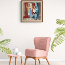 Dessin significatifs - Liberté - Etre soi - Archetype mur exposition salon