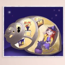 halloween cosy witch sorcière