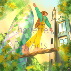 funambule illustration équilibre opposés complémentaires justesse balance