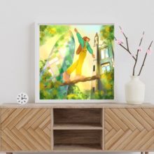 funambule illustration équilibre opposés complémentaires justesse balance