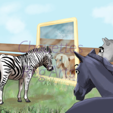 croyances zèbres HPI hypersensibles illustrations fineart